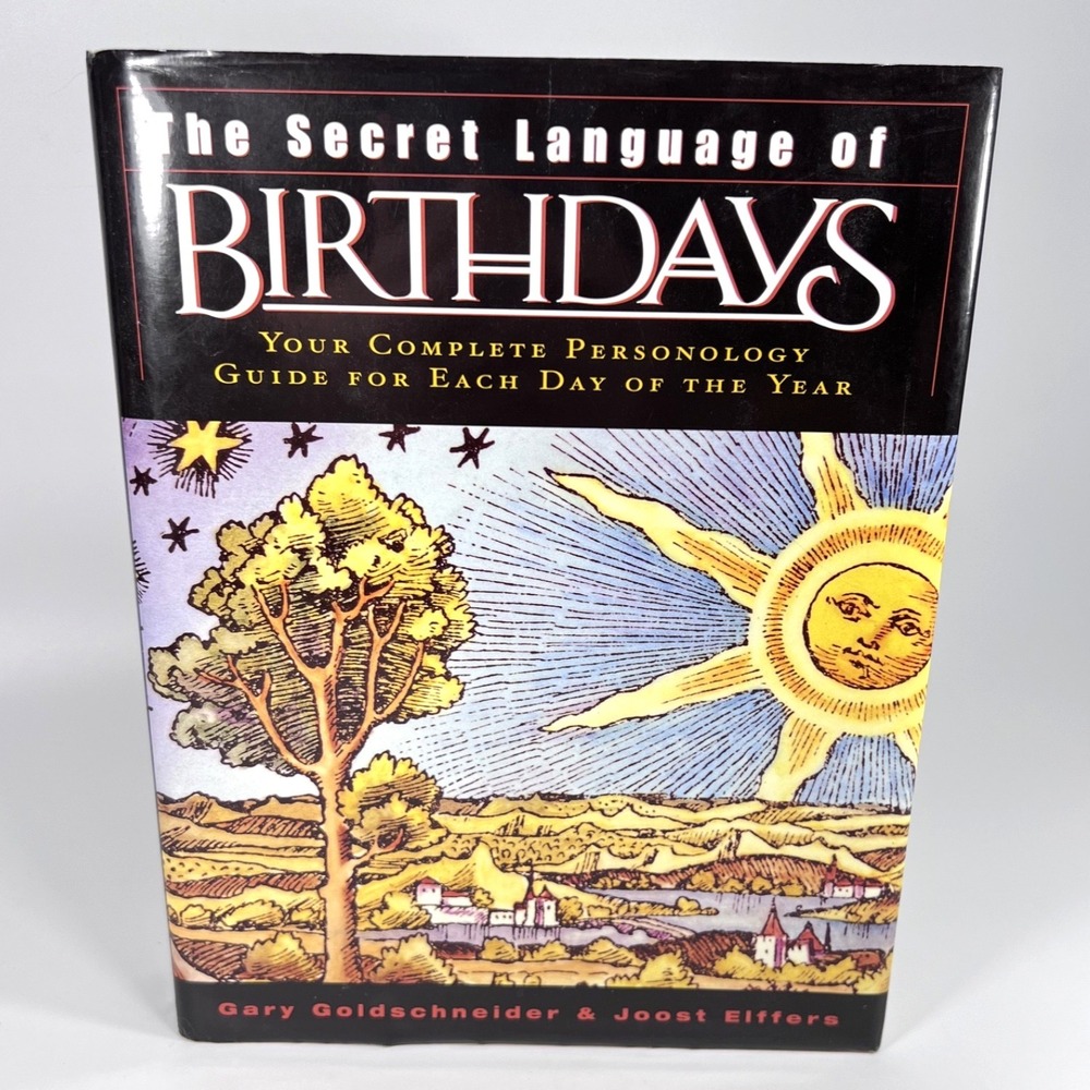 Vintage The Secret Language Of Birthdays Goldschneider & Elffers Viking HC 1994